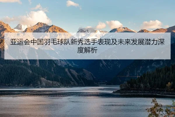 亚运会中国羽毛球队新秀选手表现及未来发展潜力深度解析